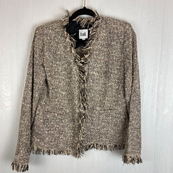 Luii tan jacket size small - Picture 1 of 5